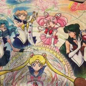 Sailor moon blanket
